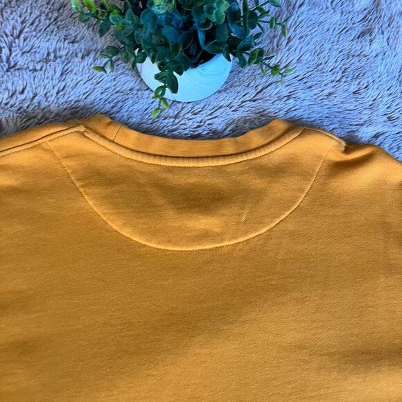 A-dam Yellow 'Gerar' Dinosaur T-Rex Pullover Sweatshirt Size: Large  Men's - Picture 14 of 15